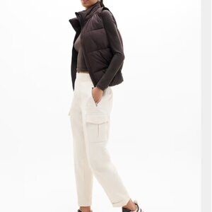 Athleta Endless High Rise Cargo Pants - Ancient Oat 2P